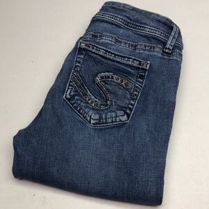 SILVER ELYSE STRAIGHT LEG JEANS 29x30 ⭐️